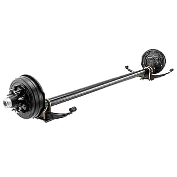 Amazon.com: Tough Grade 7000lb Underslung Idler Trailer Axle